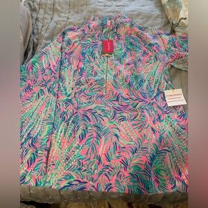 Lilly Pulitzer Colorful Tropical popover nwt